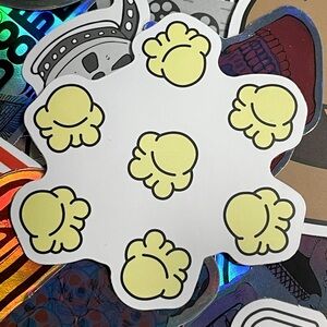 ♥️Bundle & Save♥️ Popcorn Sticker